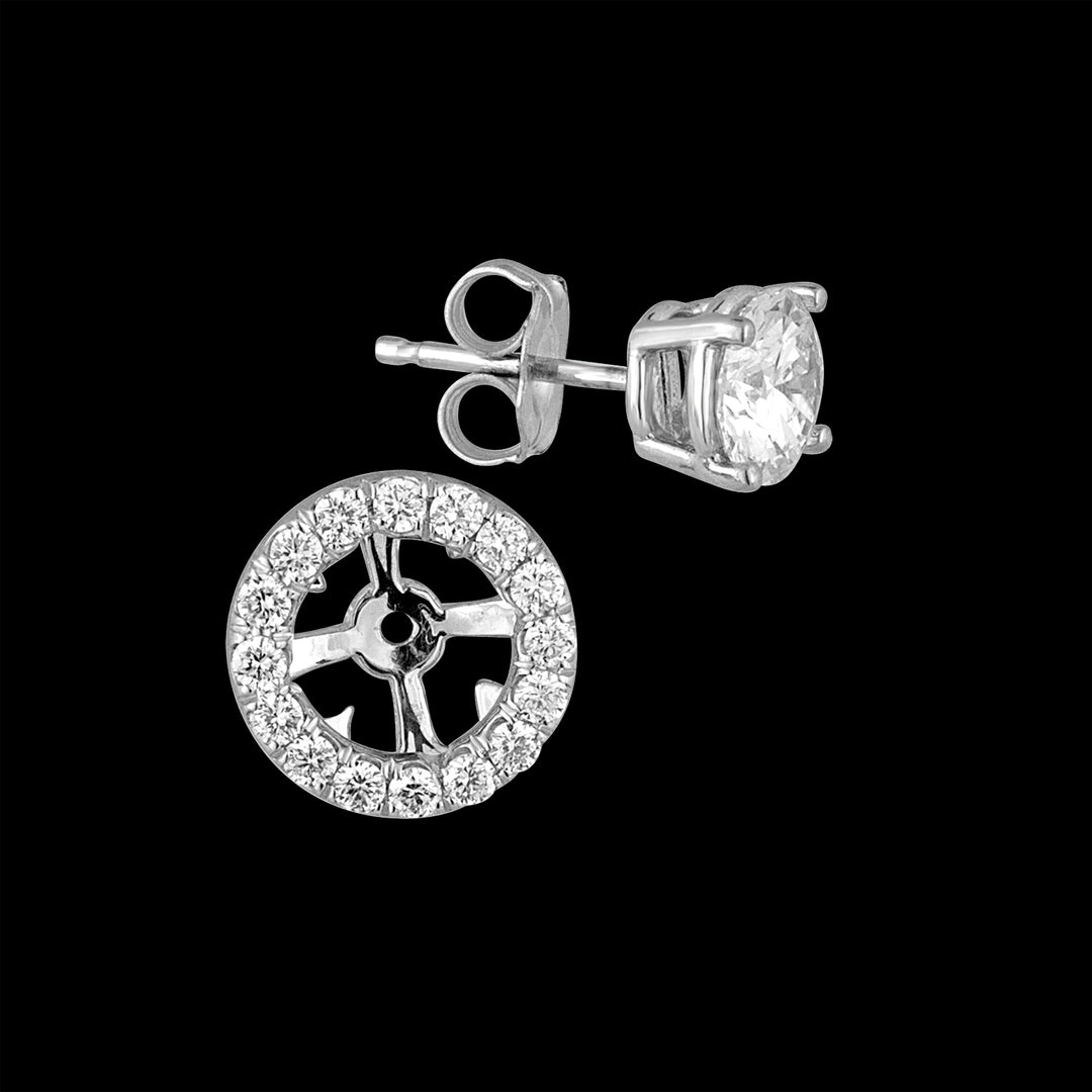 送料関税込【Halo x King Ice】18mm Halo Hoop Earrings♪国内発 18mm Halo Hoop Earrings | Halo Jewelry | King Ice